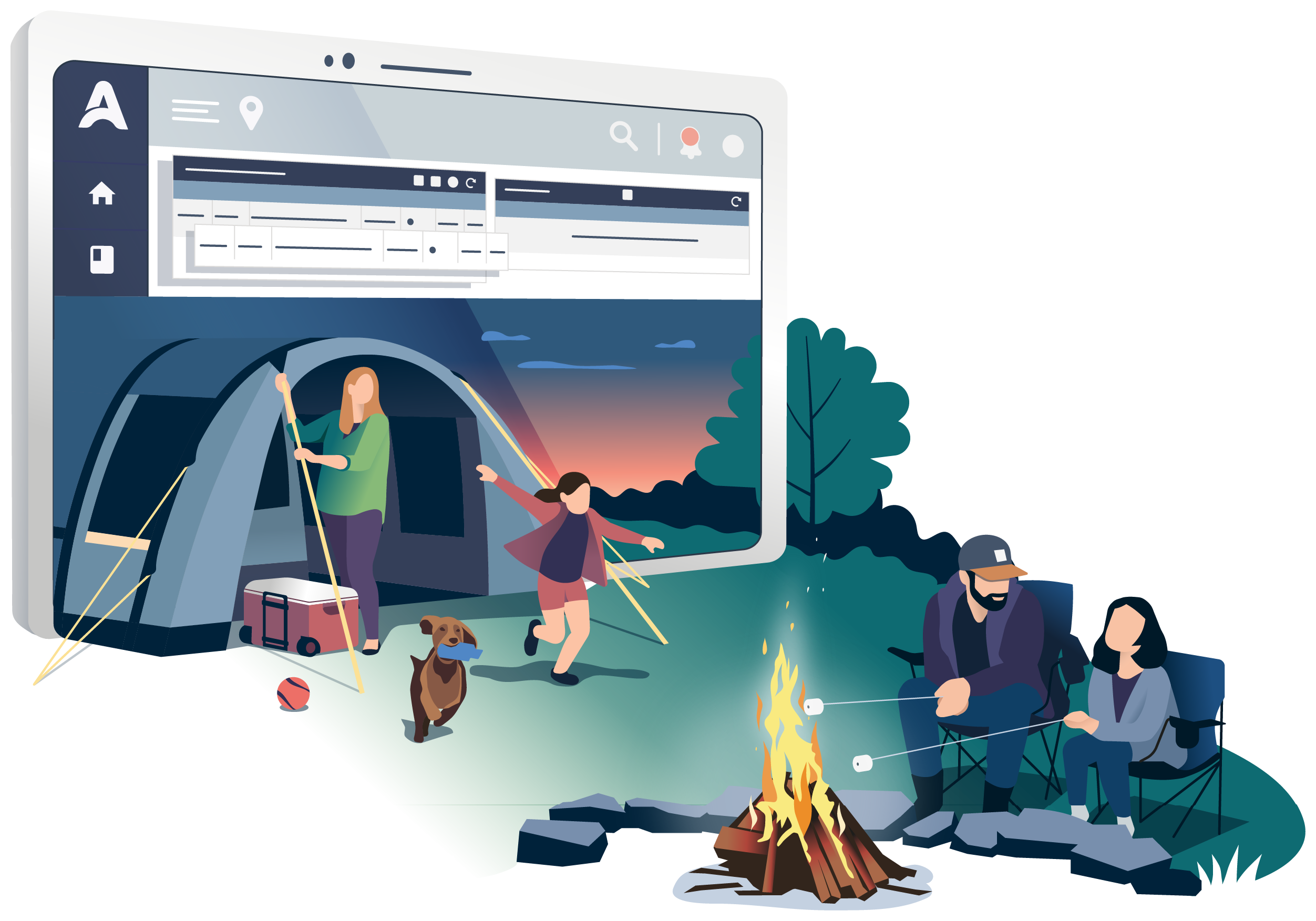 container-mobile-camping