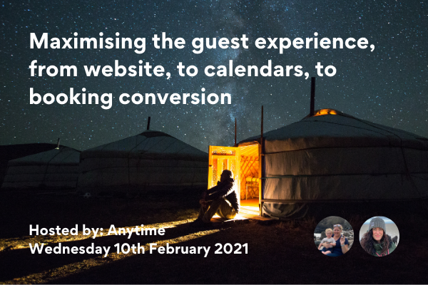 Maximising the guest experience, from website, to calendars, to booking conversion