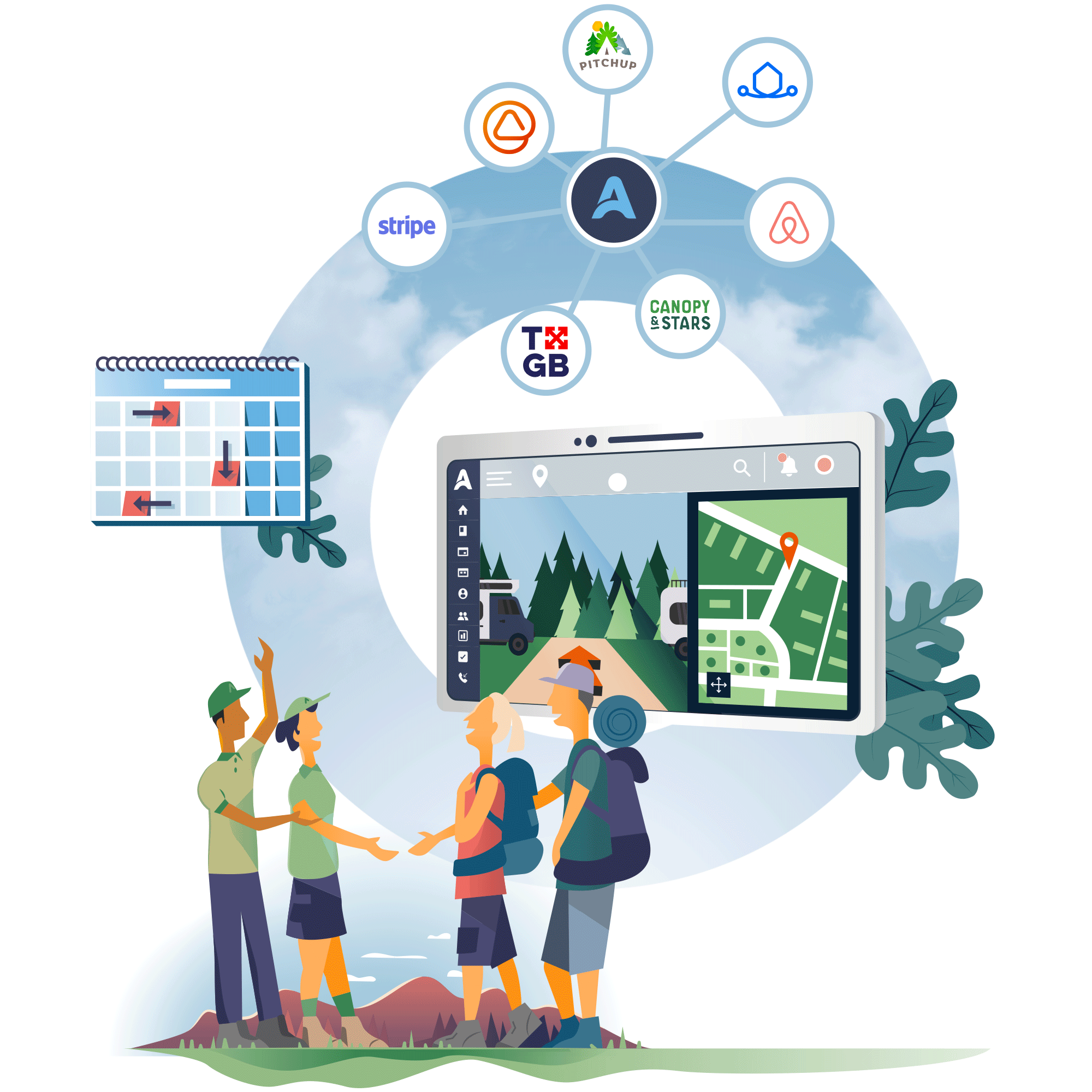illustration-enhance-your-business-performance-with-circle